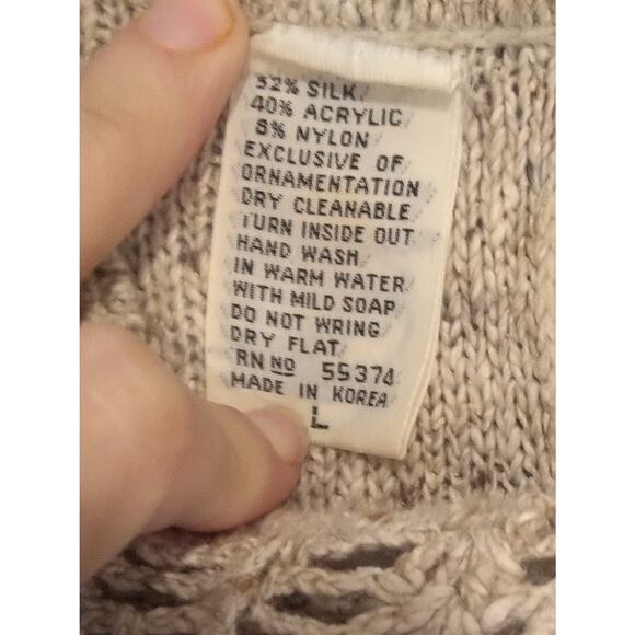 Vintage Mariea Kim Silk Blend Sweater - Picture 7 of 8